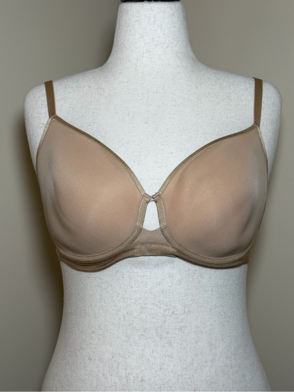 Soma Lightest Lift Perfect Coverage Bra 34DDD Nude T Shirt Underwire